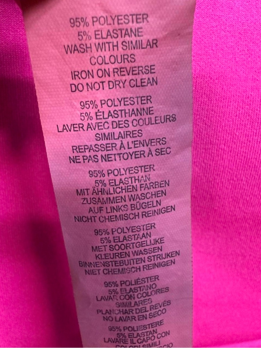 ***boohoo Hot Pink Cold Shoulder Dress Size US 24 Plus Cami Straps - Picture 6 of 7